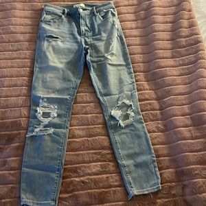 Abercrombie Distressed Jeans